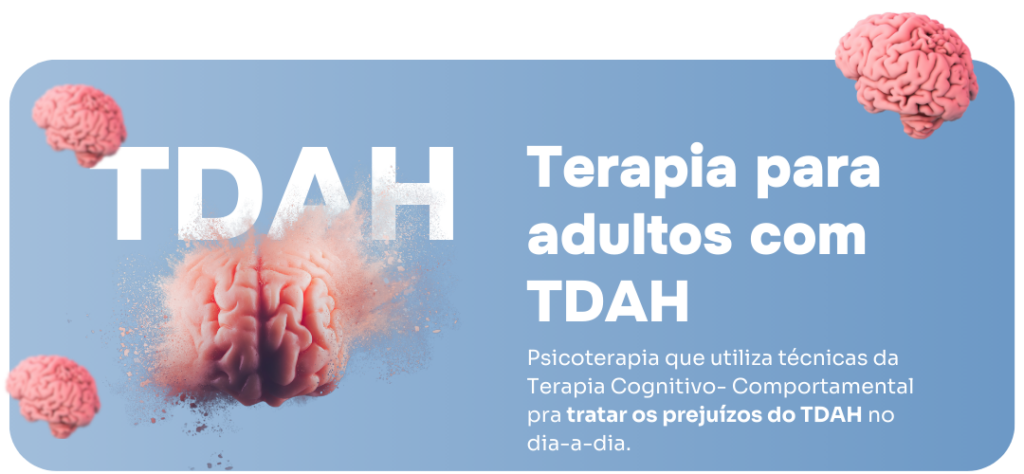 Terapia para adultos com TDAH